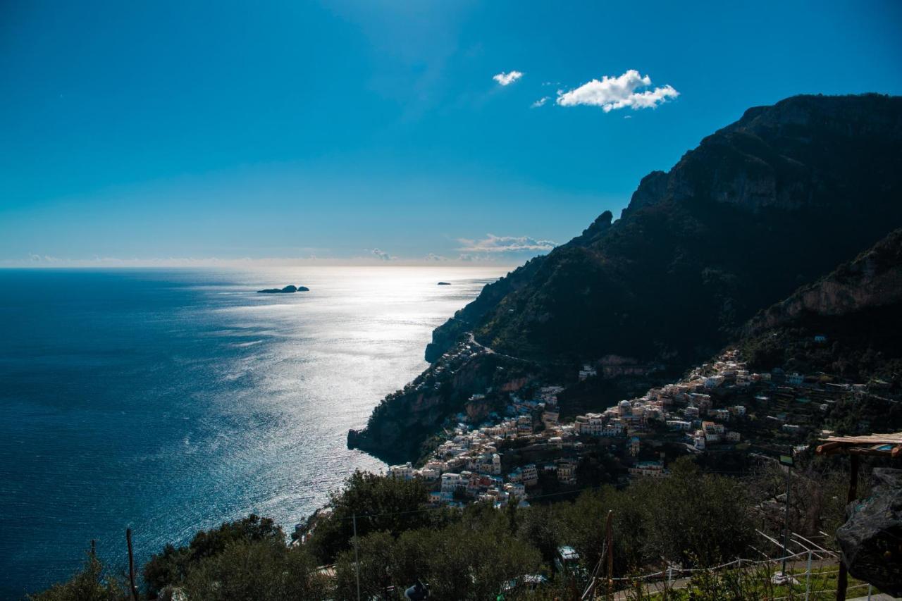 Villa La Tagliata Spectacular Jacuzzi Tub Amazing View And Private Parking Garage Positano Exterior photo