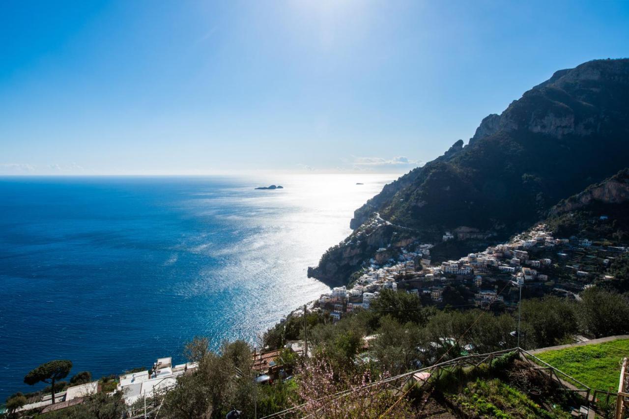 Villa La Tagliata Spectacular Jacuzzi Tub Amazing View And Private Parking Garage Positano Exterior photo